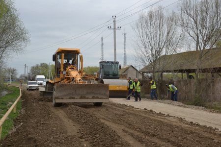Zərdab rayonunda 11 km uzunluğunda avtomobil yolu yenidən qurulur - VİDEO / FOTO
