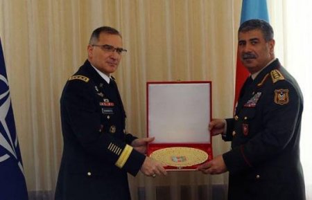 Zakir Həsənova NATO generalına Ermənistanın nüvə qaçaqmalçılığından danışdı