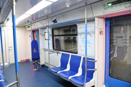 İlham Əliyev Bakı metrosunda - FOTO