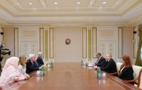 Prezident İlham Əliyev Ümumdünya Antidopinq Agentliyinin prezidentinin başçılıq etdiyi nümayəndə heyətini qəbul edib