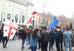 Gürcüstan parlamentinin qarşısında azərbaycanlıların və gürcülərin birgə aksiyası keçirilir - FOTO - YENİLƏNİB