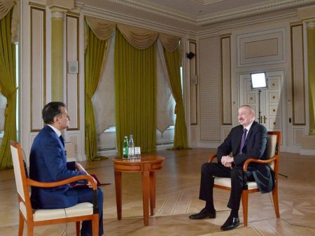 Prezident İlham Əliyev Real TV-yə müsahibə verib - FOTO