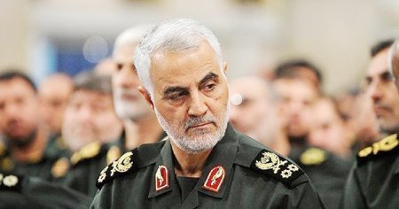 İraq əhalisi məşhur İran generalının qətlini bayram edir - Video