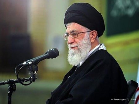 İranın dini lideri: "ABŞ-a bir sillə vuruldu"