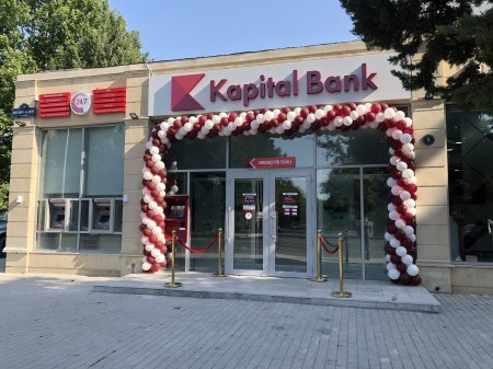 Kapital Bank yenilənən Mingəçevir filialını istifadəyə verdi
