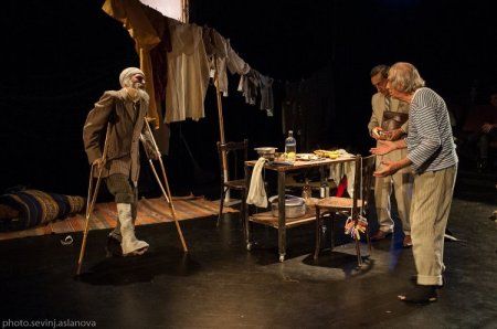 Akademik Milli Dram Teatrında növbəti tamaşanın premyerası olub-FOTO