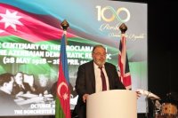 Heydər Əliyev Fondunun təşkilatçılığı ilə Londonda Azərbaycan Xalq Cümhuriyyətinin 100 illiyinə həsr olunan tədbir keçirilib