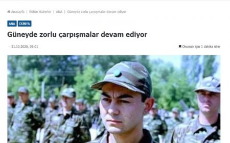 Ermənistan mətbuatı Sərdar Ortacı Qarabağda “öldürdü” - FOTO    