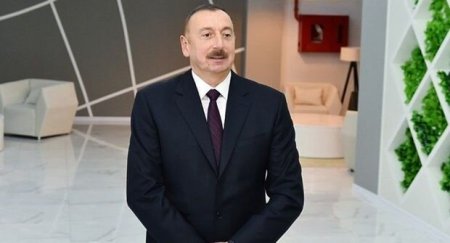 Prezident Naxçıvanda Beynəlxalq Hava Limanının yeni uçuş-enmə zolağının təqdimatında iştirak edib