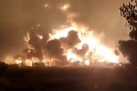 Qanunsuz neft emalı zavodunda partlayış -  110 ölü