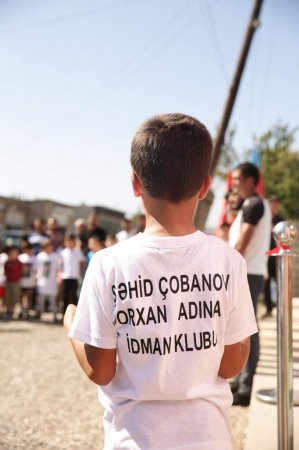 Xaçmaz rayonunda Şəhid Orxan Çobanov adına Ağır Atletika İdman Klubunun  açılışı olub